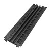 Electriduct Extreme Rubber Drop Over Cable Ramp DO-ED-LG2-BK